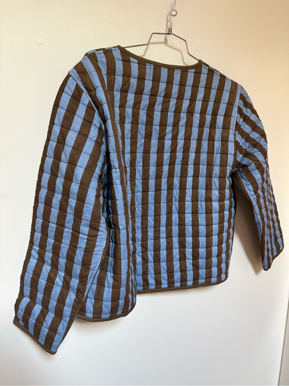 NWOT Anthropologie SZ Blockprints Quilted Tie-Front Jacket One Size - Picture 14 of 16